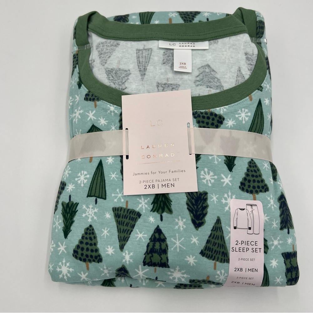 LC Lauren Conrad 2 Piece Pajama Men 2XB Set